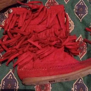 Children's boot moccasins